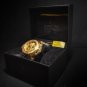 Invicta 6905 New Subaqua 18k Gold Plated Watch With No Band & Needs Battery