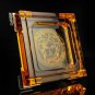VERSACE "MEDUSA PRISMA AMBER " CRYSTAL ASHTRAY NIB