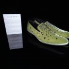 Donald Pliner  Spencer Green Studded Mens Loafers Size 12 NIB