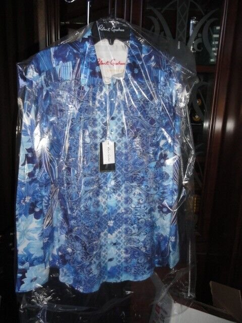 Robert Graham Floral Escape Limited Edition L/S Shirt Size Large NWT