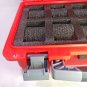 Invicta  Red Watch Carrying Case for 8 watches NIB