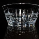 Faberge Metropolitan Clear Crystal Bowl 9"