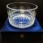 Faberge Clear Crystal Bowl 8.5" diameter NIB