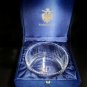 Faberge Clear Crystal Bowl 8.5" diameter NIB