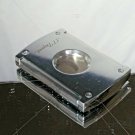 MAXIJET DOUBLE BLADE CIGAR CUTTER CHROME 003266 NIB MAXIJET DOUBLE BLADE CIGAR CUTTER CHROME 003266 NIB