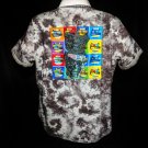 Robert Graham Rock Funk Short Sleeve Shirt Size 3XL