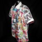 Robert Graham Rock Funk Short Sleeve Shirt Size 3XL