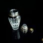 Faberge Grand Duke Black & Clear Crystal Shaker