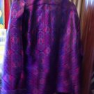 Robert Graham High  Renown Purple Masterpiece  Limited Edition Size Medium NWTS