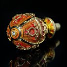 Faberge Red Coronation Bottle Stopper without box Faberge Red Coronation Bottle Stopper without box