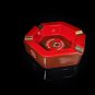 A Fuente  Gran Reserva Red Ceramic Ashtray  Measures 10.5" Wide NIB