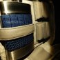 Brizard Traveler - Blue and Grey Croco Pattern Leather Made in USA NIB