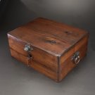 Hacineda Wood Humidor by Brizard and Co 30 / 40 count NIB