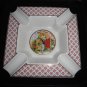 Romeo Y Julieta Ceramic Cigar Ashtray 9" square