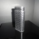 Black Leather Cigar Case with Stainless Steel Ends Showroom Model