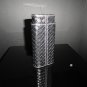 Black Leather Cigar Case with Stainless Steel Ends Showroom Model