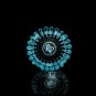 Rocky Patel Luminoso Aqua Glass Ashtray Gorgeous 10" Diameter No Box