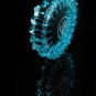 Rocky Patel Luminoso Aqua Glass Ashtray Gorgeous 10" Diameter No Box