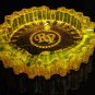 Rocky Patel Luminoso Amber Glass Ashtray Gorgeous 10" Diameter NIB