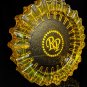 Rocky Patel Luminoso Amber Glass Ashtray Gorgeous 10" Diameter NIB