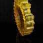 Rocky Patel Luminoso Amber Glass Ashtray Gorgeous 10" Diameter NIB