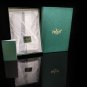 Black Croc Embossed Leather Cigar Case NIB