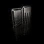 Black Croc Embossed Leather Cigar Case NIB