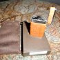 Brizard and Co. The Sottile Lighter Genuine Ostrich Tan NIB