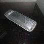 Black Leather Grain 2 Cigar Carrying Case 6.75" L closed