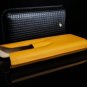 Black and Yellow Leather Cigar Carrying Case New without Box