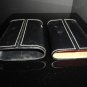 Black Leather Cigar Logo Carrying Case 6" L