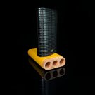 Leather Cigar Case with Wood Holder  NIB