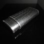 Grey Leather Croc Pattern Cigar Carrying Case 6.5" L Showroom Display