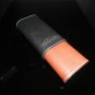Black and Tan Leather Single Cigar Case Showroom Model