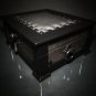Black "Chesterfield" Humidor - 60 / 70 Count NIB Handmade Made in USA