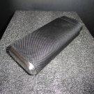 Black Canvass and Stainless Steel Ends Cigar Holder Case Showroom Model Black Canvass and Stainless Steel Ends Cigar Holder Case Showroom Model