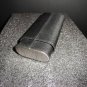 Black Canvass and Stainless Steel Ends Cigar Holder Case Showroom Model