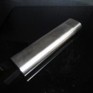 Stainless Steel Flask & 2 Cigar Carrying Case 8.25" L closed Stainless Steel Flask & 2 Cigar Carrying Case 8.25" L closed