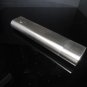 Stainless Steel Flask & 2 Cigar Carrying Case 8.25" L closed