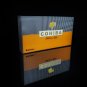 Black & Gold Leather  3 Cigar Case Holder in box NIB
