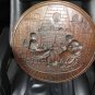 Rare Embossed Copper Wall Plaque Home Decor  &acirc;��Your Own Home Is Worth Gold&acirc;��