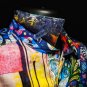 Robert Graham Emilio Short Sleeve Shirt Size Medium NWTS