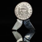 VINTAGE  1768 SILVER COIN POCKET KNIFE