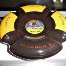 Genios Maduro 5 Ceramic Cigar Ashtray Measures 8" Diameter NIB