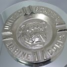 USMC Ashtray Made in USA of Solid Alum Chrome Plated