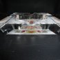 Macanudo Glass Cigar Ashtray Measures 6" Square by 1.5" H