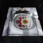 Macanudo Glass Cigar Ashtray Measures 6" Square by 1.5" H