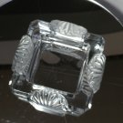 Lalique Ashtray Candy Dish Art Deco Corfou Pattern Crystal Vintage Rene Lalique