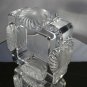Lalique Ashtray Candy Dish Art Deco Corfou Pattern Crystal Vintage Rene Lalique