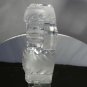 Lalique Ashtray Candy Dish Art Deco Corfou Pattern Crystal Vintage Rene Lalique